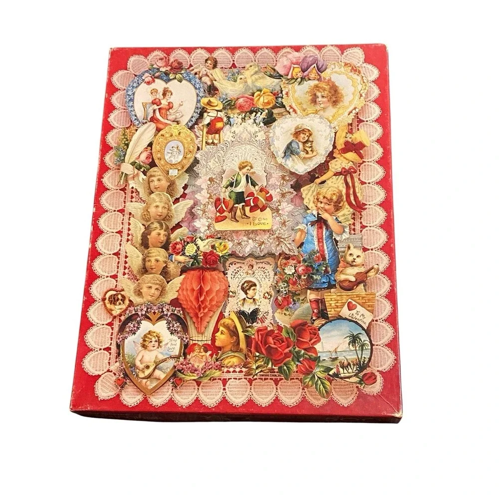 Vintage Springbok Puzzle Victorian Valentines 500 pieces 1987
